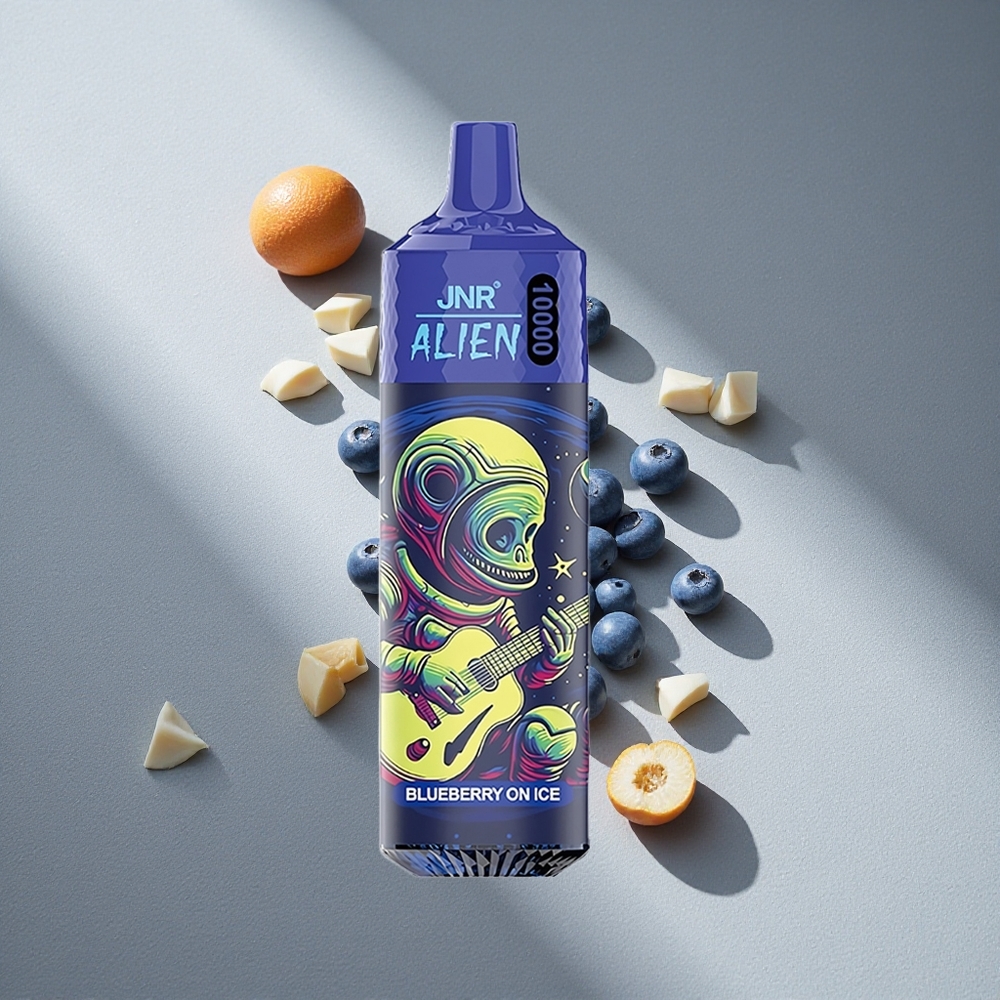 JNR Alien 10000 Puffs 850mAh Borówka Na Lodzie RGB