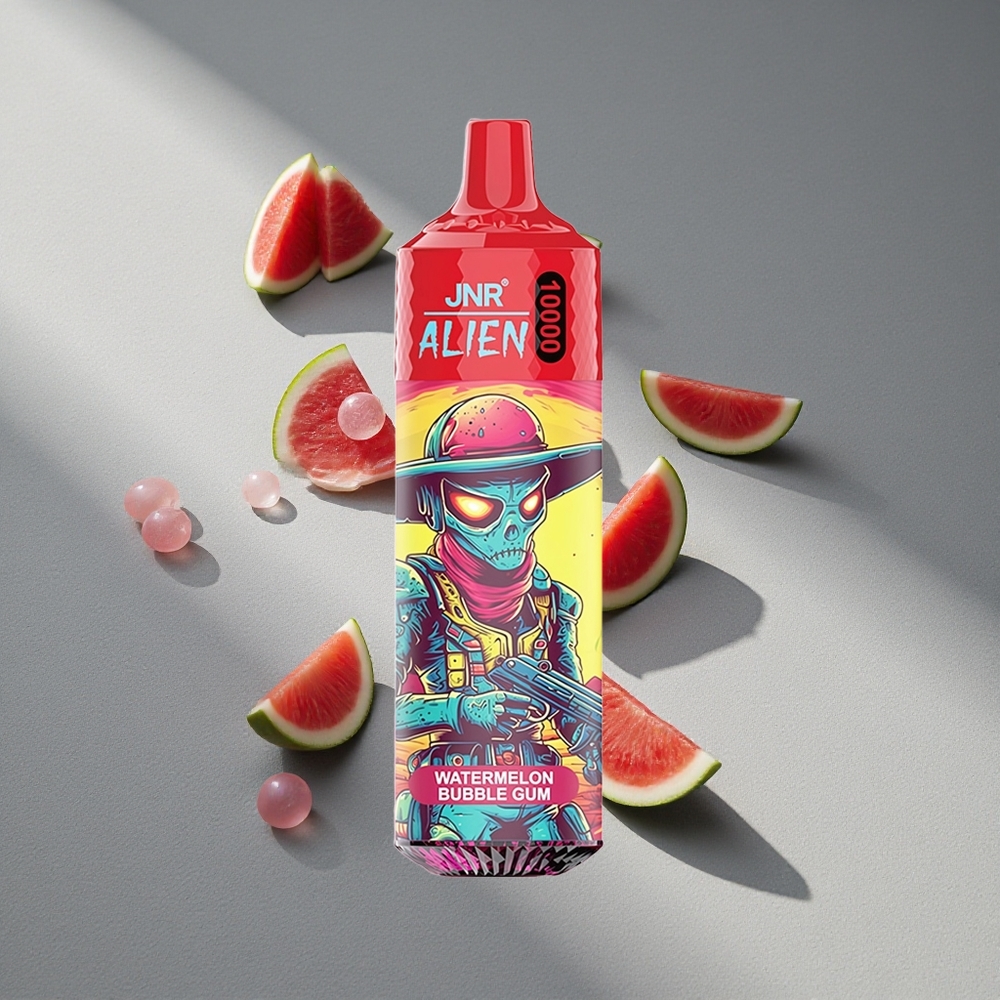 JNR Alien 10000 Puffs Arbuzowa Guma Balonowa 850mAh 20ml