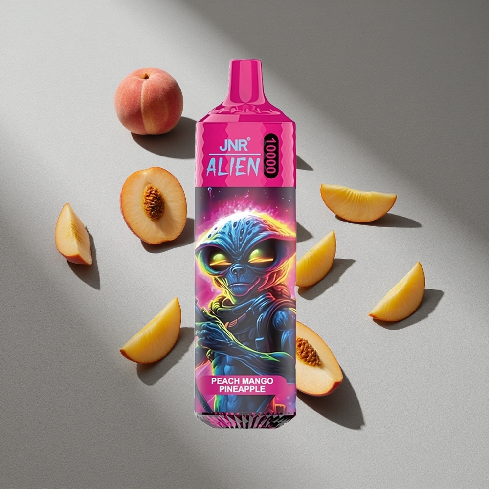 JNR Alien 10000 Puffs Brzoskwinia Mango Ananas 20ml Typ-C