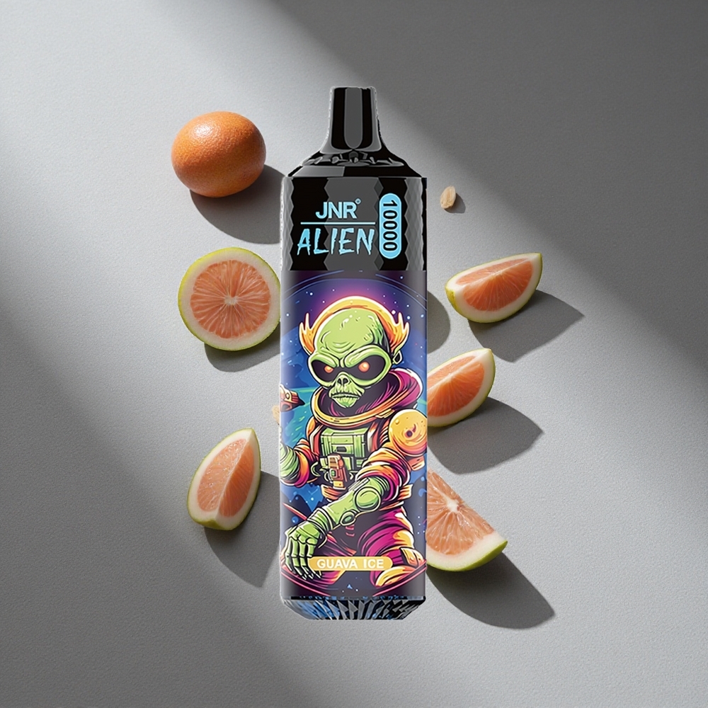 JNR Alien 10000 Puffs Guawa Lód 20ml Typ-C RGB