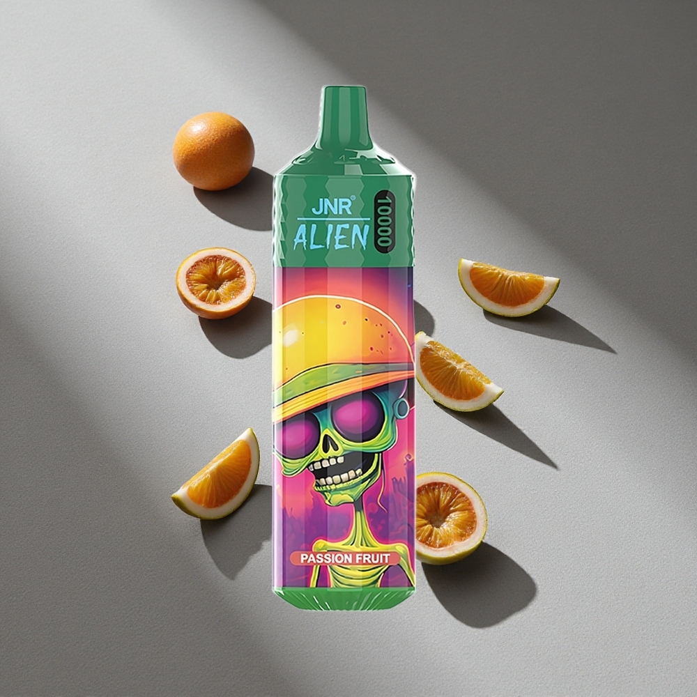 JNR Alien 10000 Puffs Owoc Męczennicy z Ładowaniem Typ-C i Baterią 850mAh