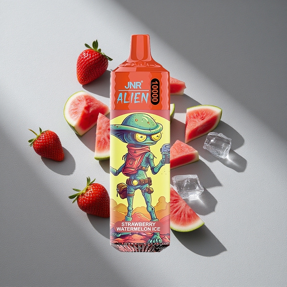 JNR Alien 10000 Puffs Truskawka Arbuz Lód 20ml RGB