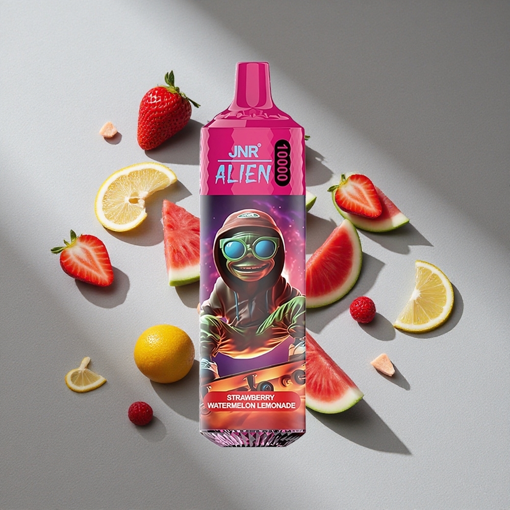 JNR Alien 10000 Puffs Truskawka Arbuz Lemonada 850mAh Typ-C