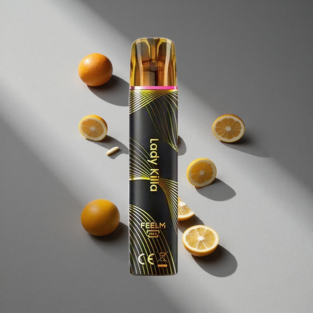 JNR Black&Golden 600+200 Puffs 2% Nikotyny Lady killa