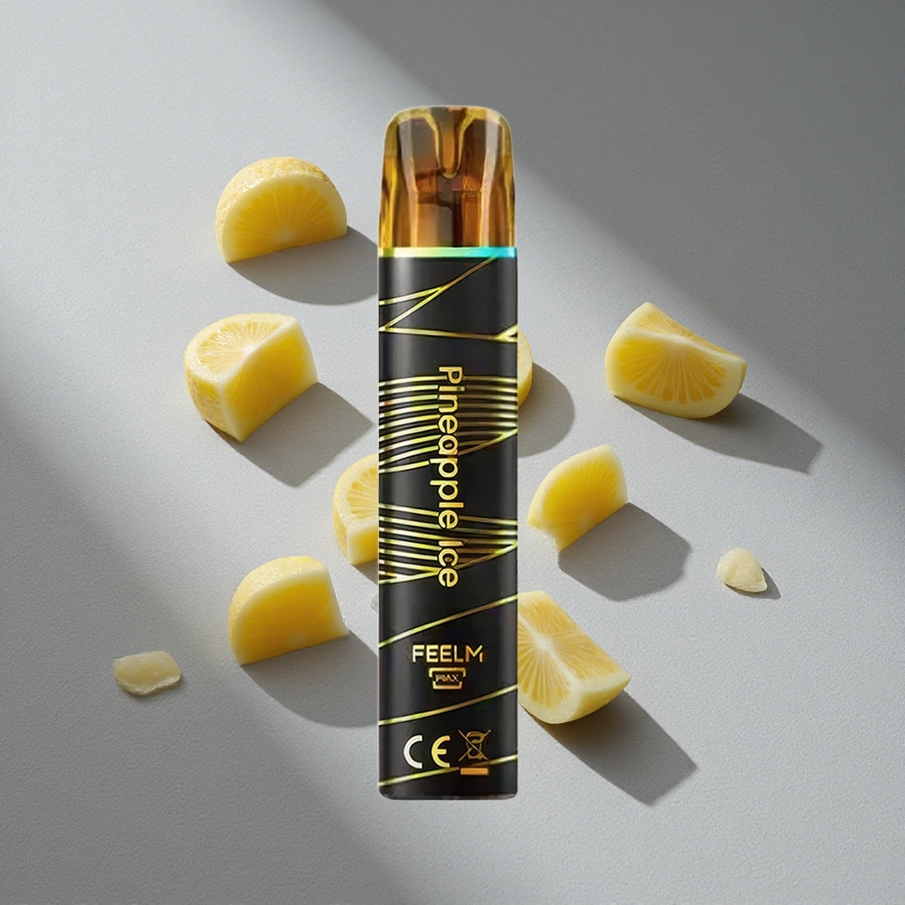 JNR Black&Golden 600+200 Puffs Ananas Lód
