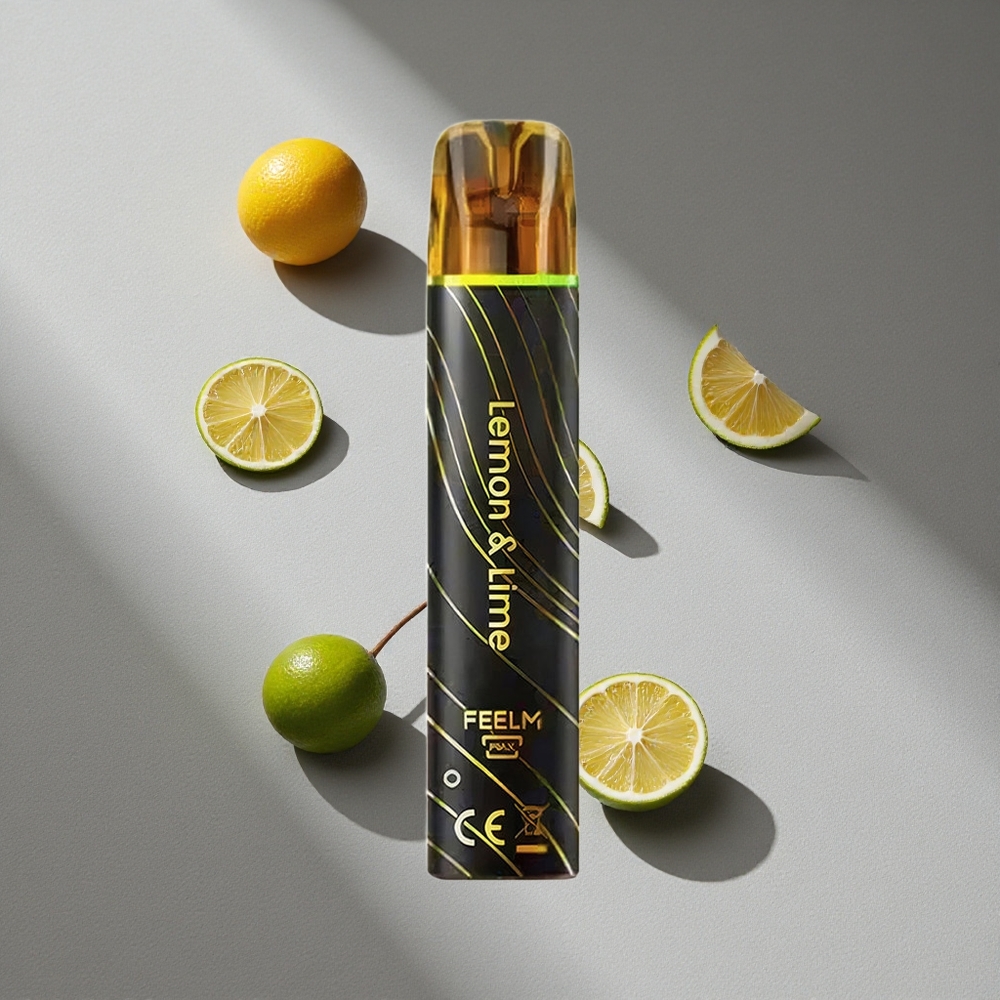 JNR Black&Golden 600+200 Puffs Cytryna & Limonka 550mAh
