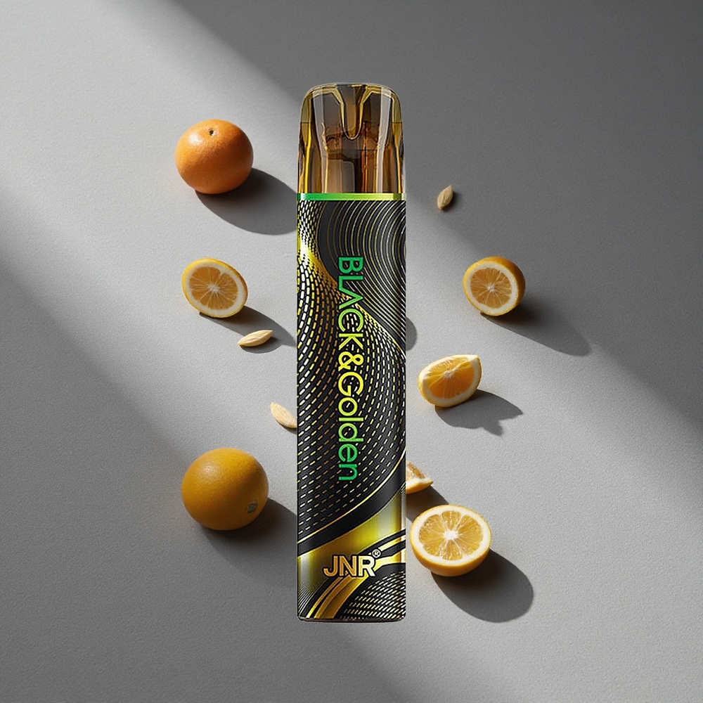 JNR Black&Golden 600+200 Puffs Jednorazowy Vape Monster Pasji