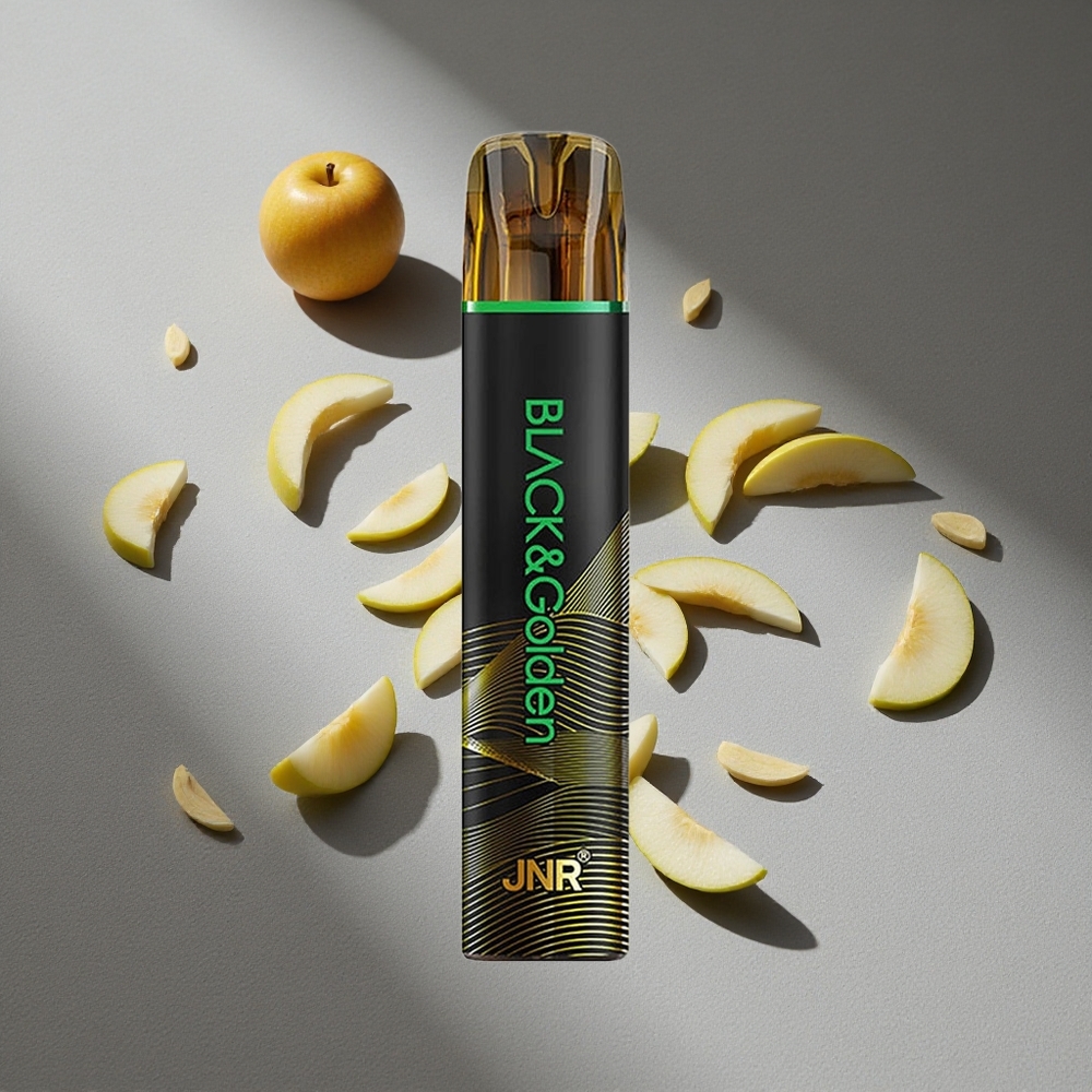 JNR Black&Golden 600+200 Puffs Kwaśne Jabłko 550mAh 2ml
