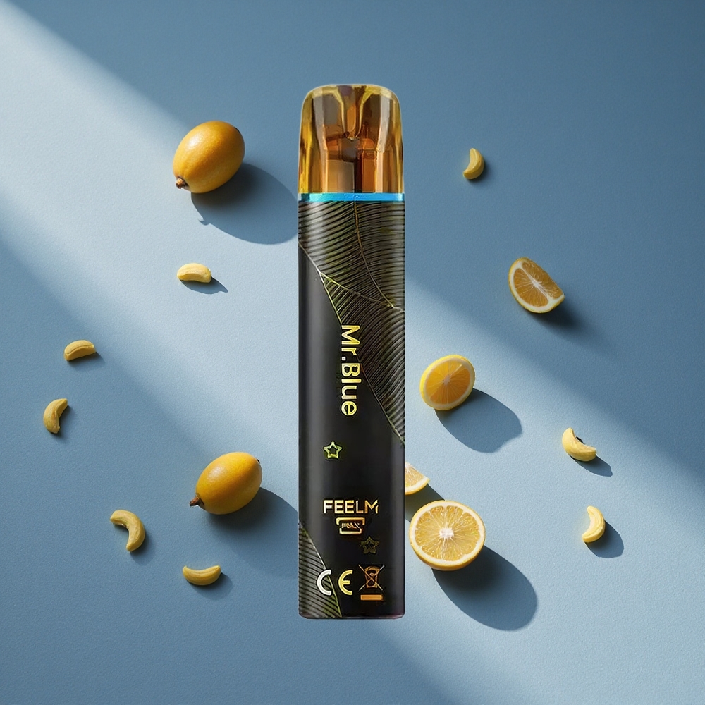 JNR Black&Golden 600+200 Puffs Mr Blue (Niebieski) 2ml