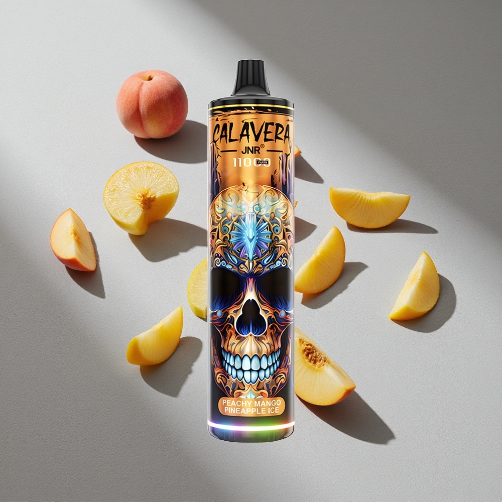 JNR Calavera 11000 Puffs Brzoskwinia Mango Ananas Lód 21ml 850mAh