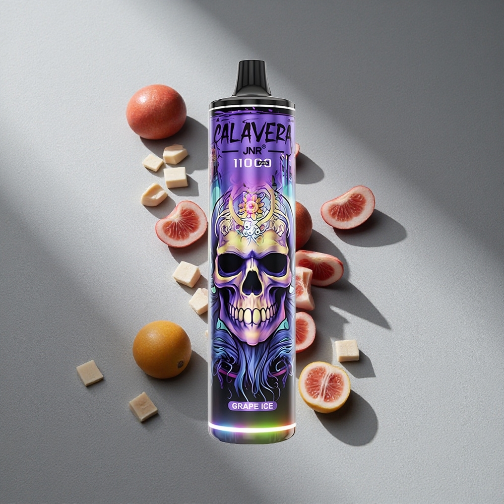 JNR Calavera 11000 Puffs Winogrono Lód Typ-C 850mAh