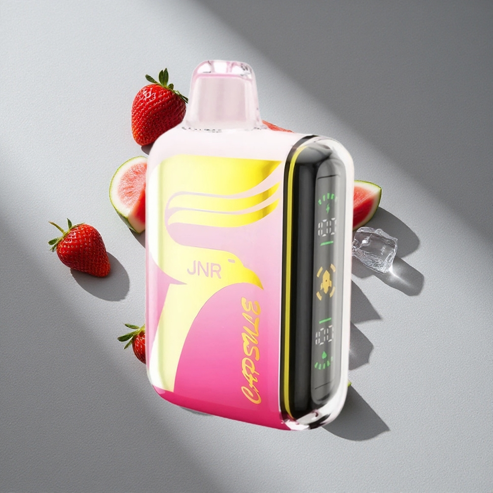 JNR Capsule 15000 Puffs Truskawkowy Arbuz Lód Podwójna Siatka Bateria 850mAh