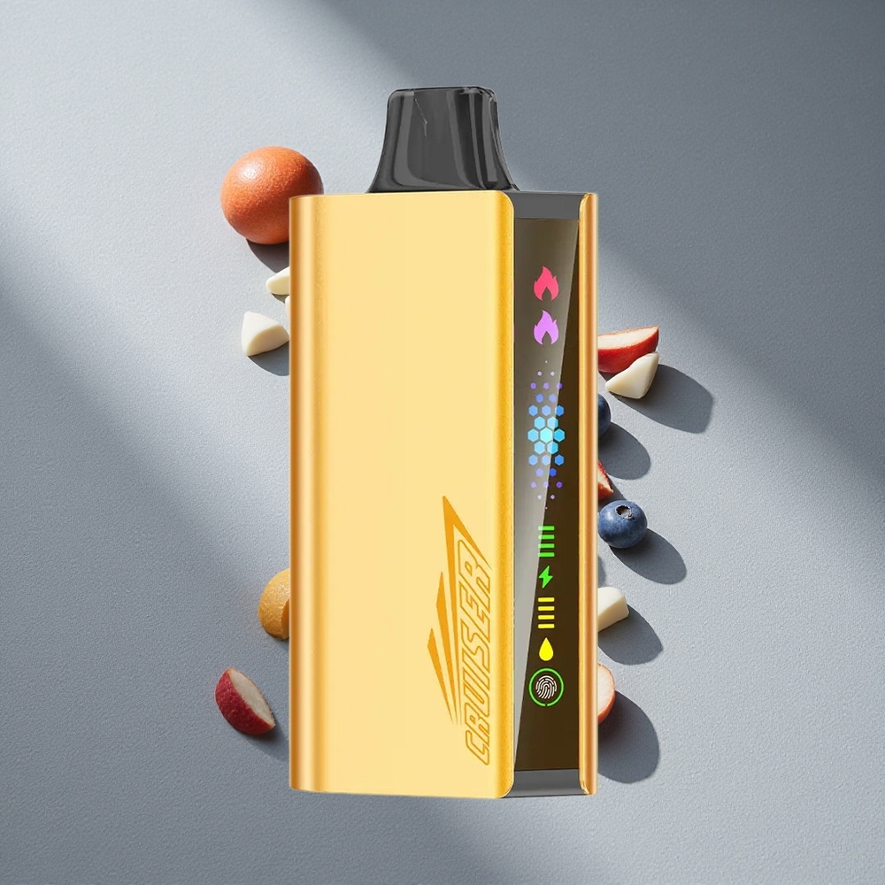 JNR Cruiser 12000 Puffs Bezładowania Jagodowy Podmuch Ekran Animacji