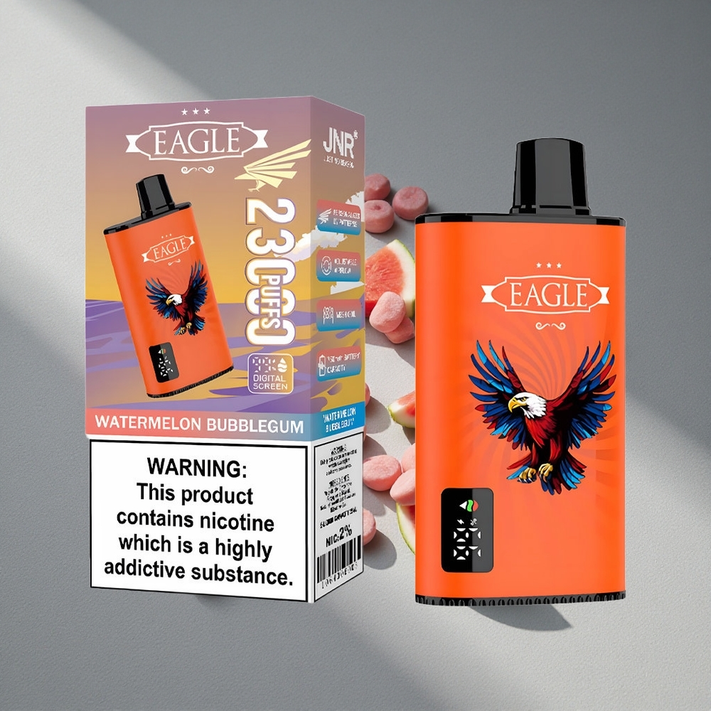 JNR EAGLE Smart 23000 Puffs Bańka Arbuzowa Ekran Cyfrowy Przepływ Powietrza