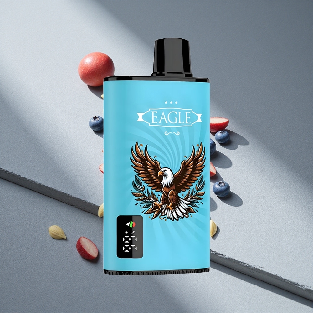 JNR EAGLE Smart 23000 Puffs Ekran Cyfrowy Borówka Lodowa
