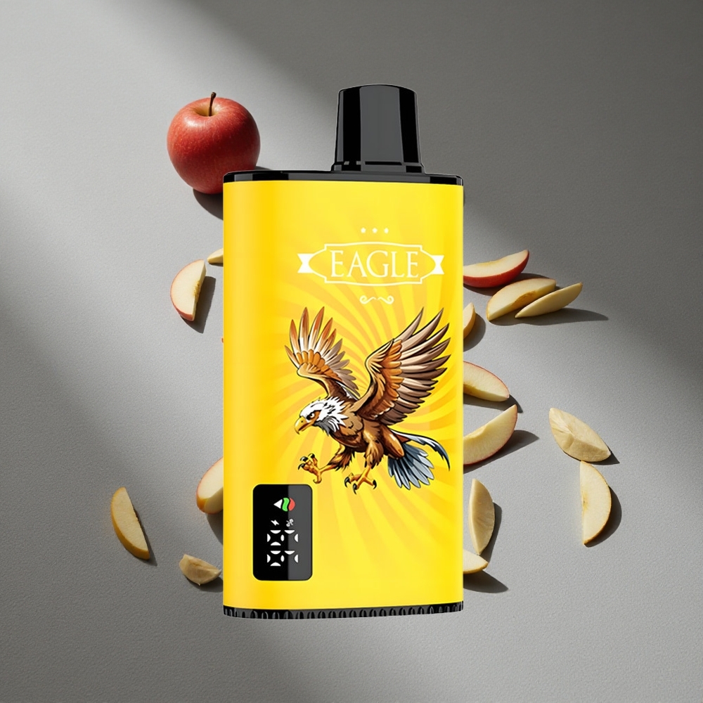 JNR EAGLE Smart 23000 Puffs Podwójne Jabłko Ekran Cyfrowy Typ-C