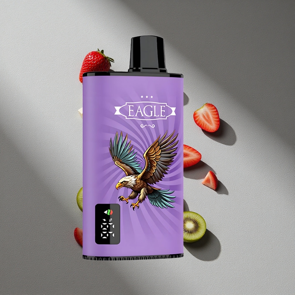 JNR EAGLE Smart 23000 Puffs Truskawka Kiwi Ekran Cyfrowy 25ml Pojemność