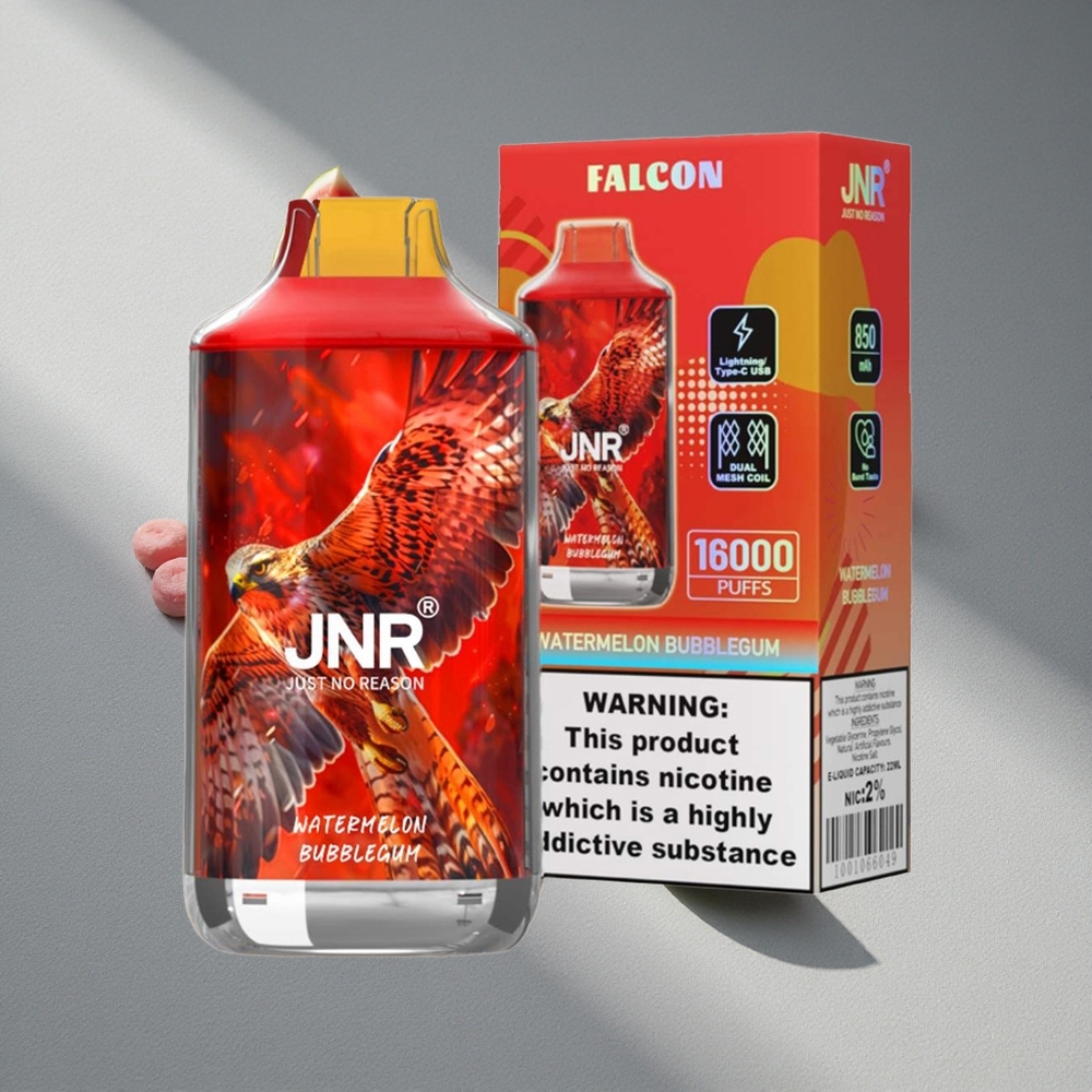 JNR Falcon 16000 Puffs 850 mAh Arbuzowa Guma Balonowa