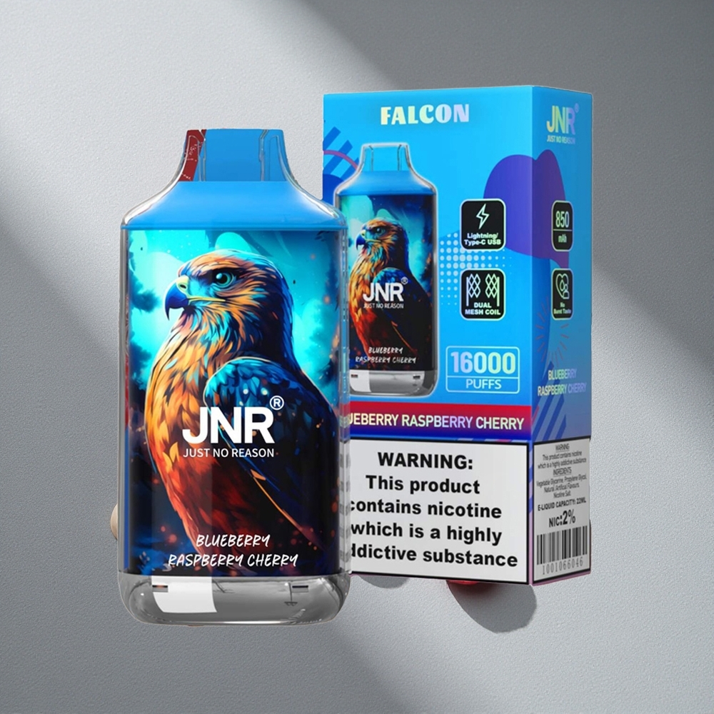 JNR Falcon 16000 Puffs Bateria 850mAh Jagoda Malina Wiśnia