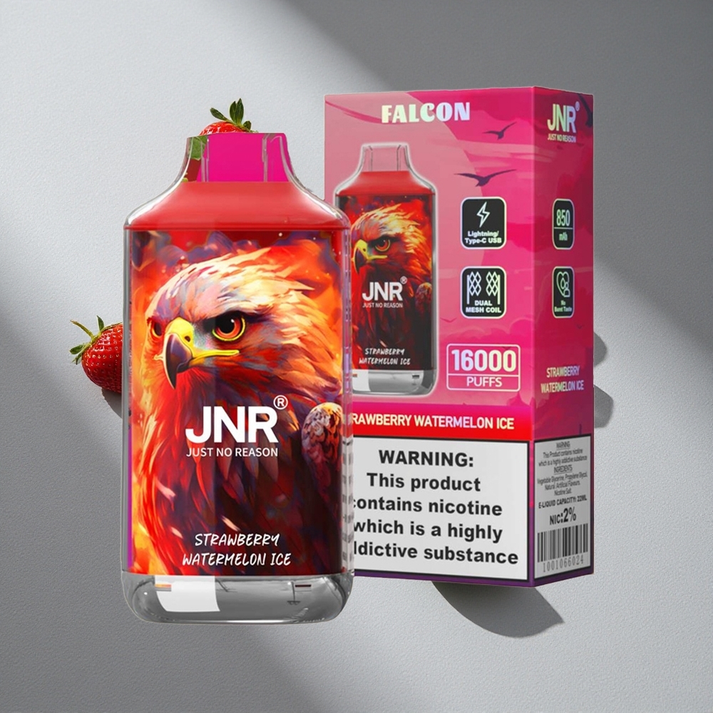 JNR Falcon 16000 Puffs Truskawka Arbuz Lód 850mAh 22ml