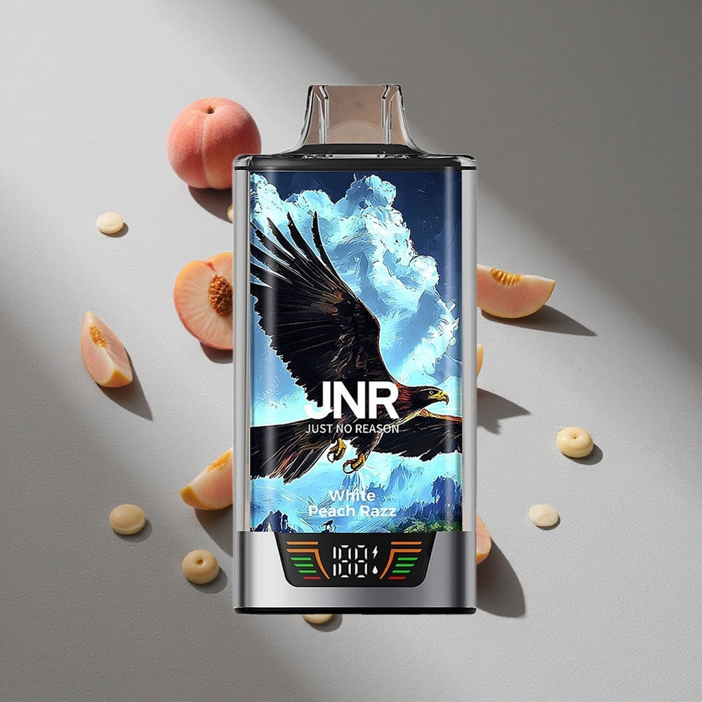 JNR Falcon Pro 28000 Biała Brzoskwinia Razz 30ml 950mAh