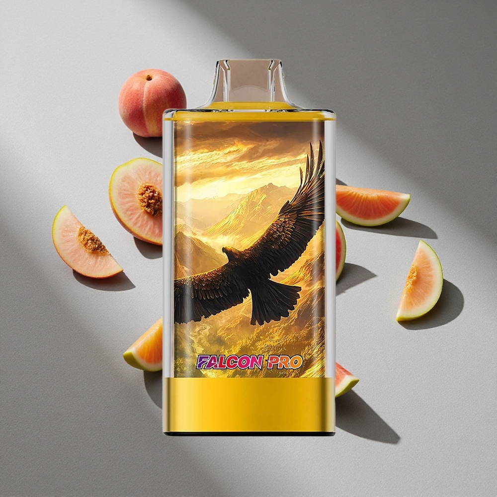 JNR Falcon Pro 28000 Brzoskwiniowy Mango Arbuzowy z Wyświetlaczem i Dual Mesh Coil