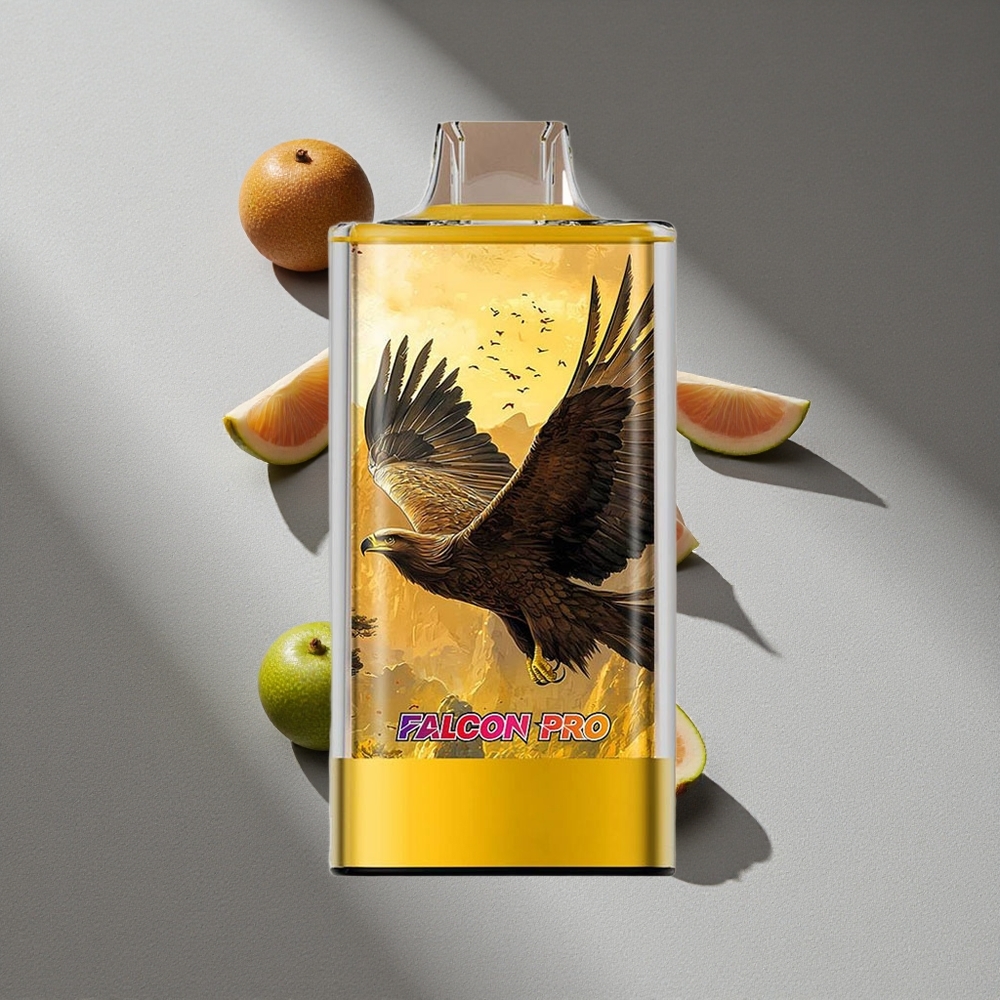 JNR Falcon Pro 28000 Kiwi Marakuja Guawa Wyświetlacz Smart Podwójna Siatka