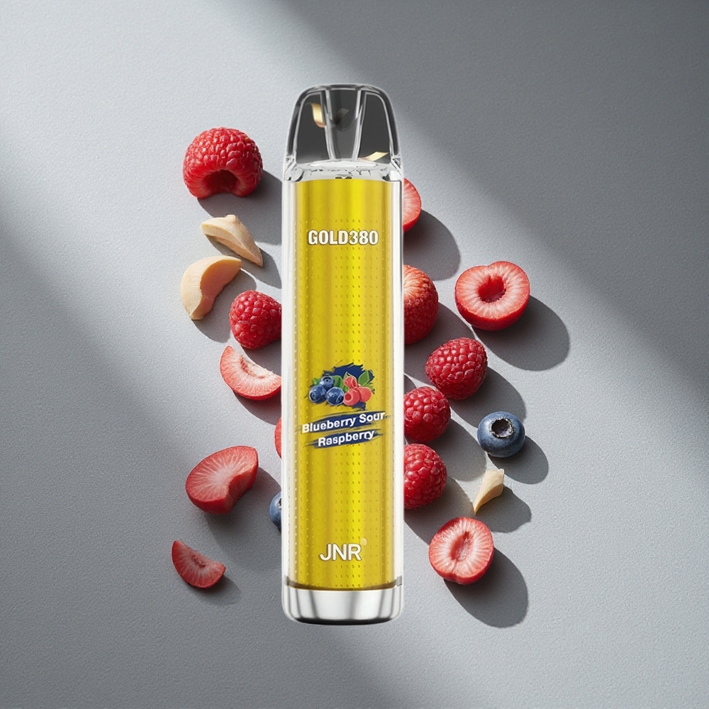 JNR Gold380 6000 Puffs Malinowo-Jagodowy 1500mAh 13ml