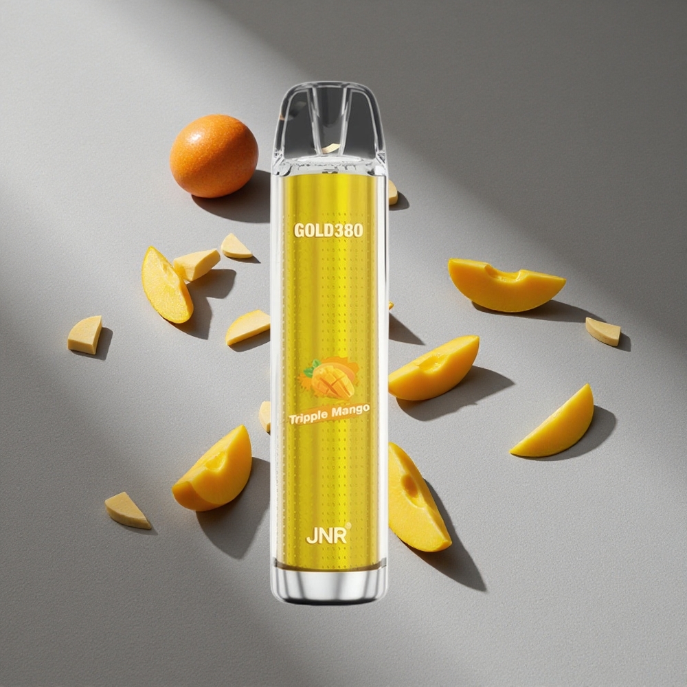 JNR Gold380 6000 Puffs Potrójne Mango 1500mAh 1.0ohm
