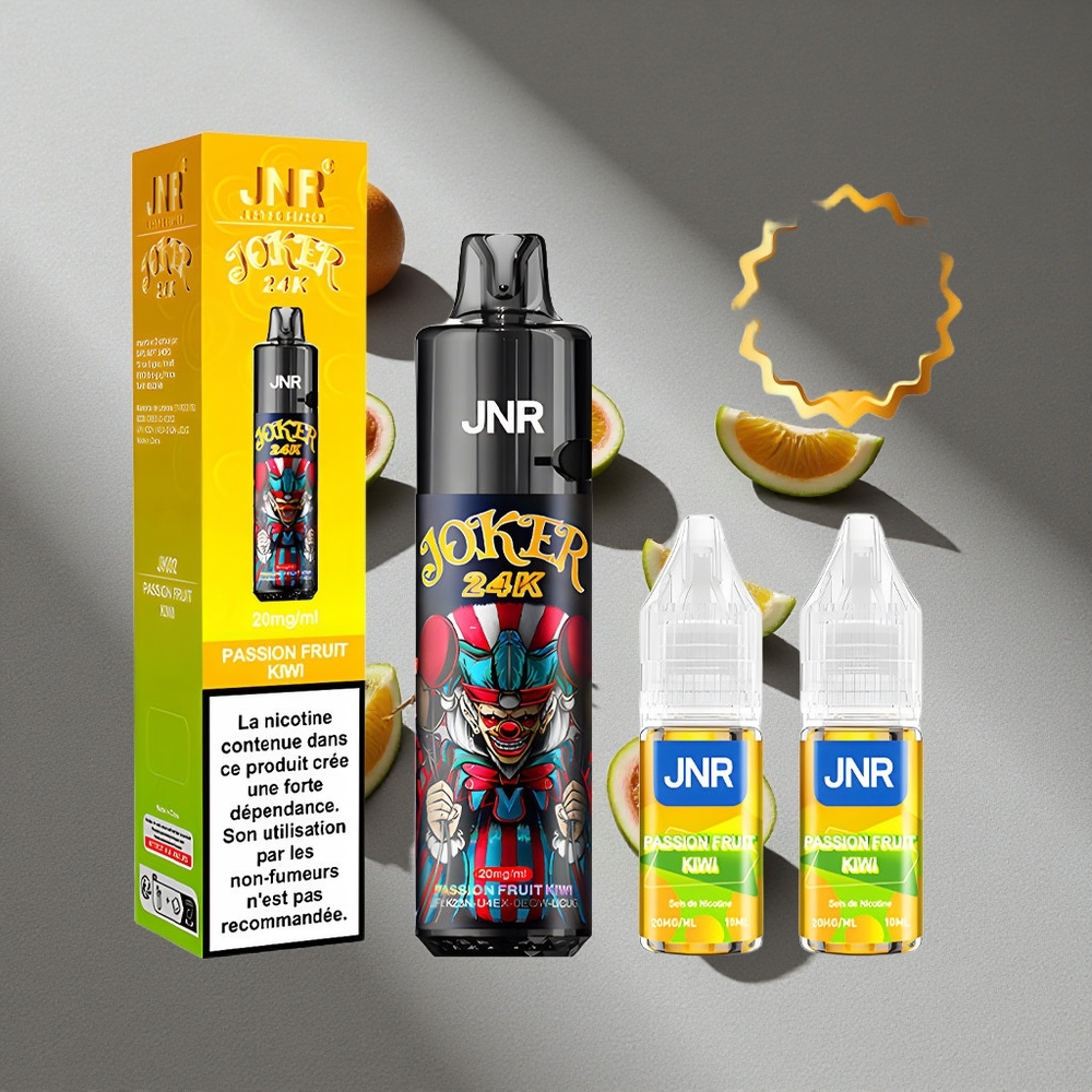 JNR Joker 24K Puffs 800mAh 2% Nikotyny Passion Fruit Kiwi