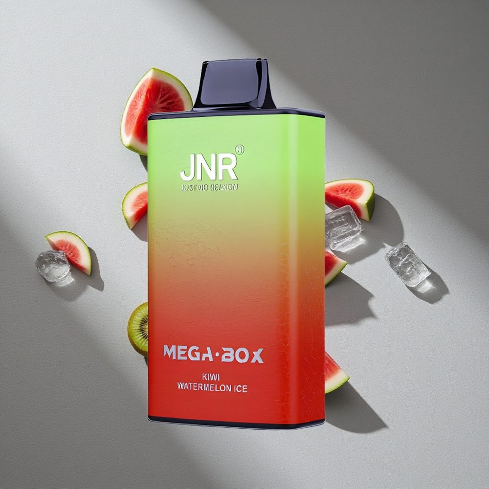 JNR Mega Box 25000 Puffs Kiwi Arbuz Lód