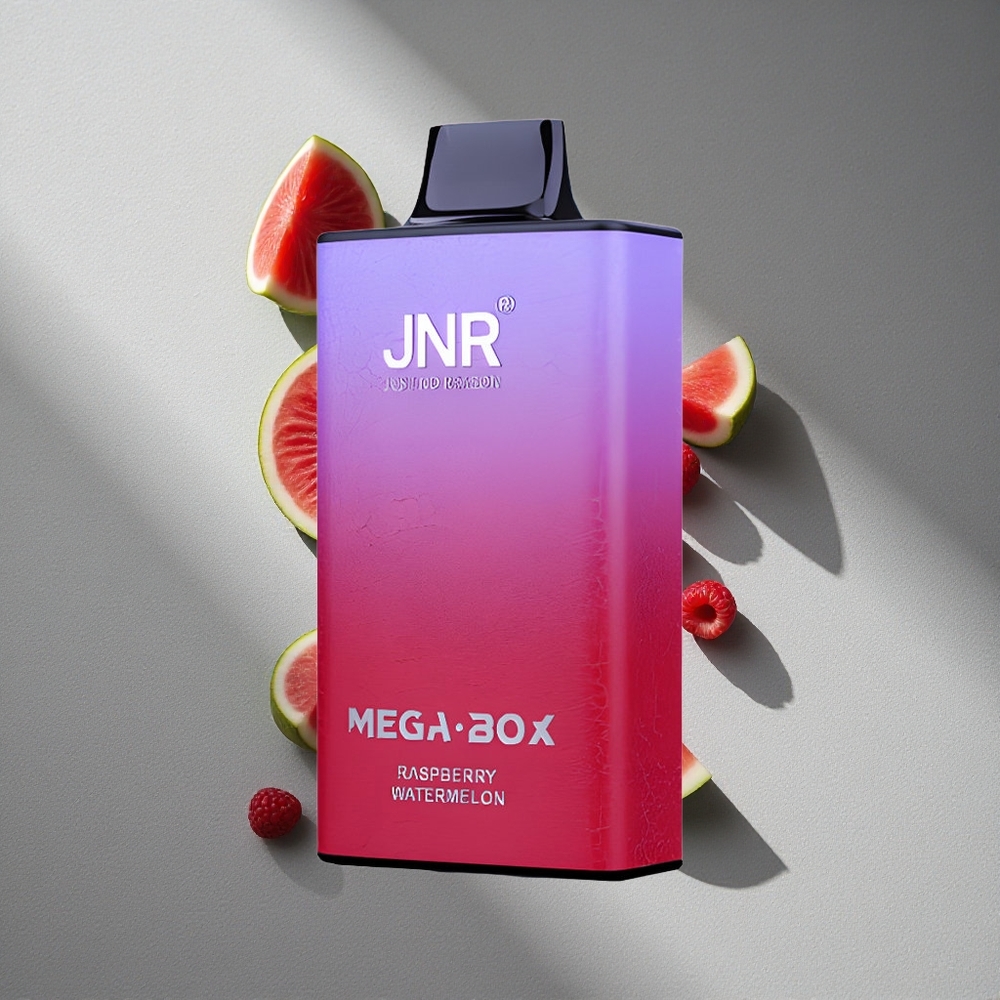 JNR Mega Box 25000 Puffs Malina Arbuz 30ml Dual Mesh