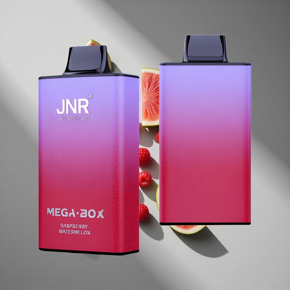 JNR Mega Box 25000 Puffs Malina Arbuz 30ml Dual Mesh