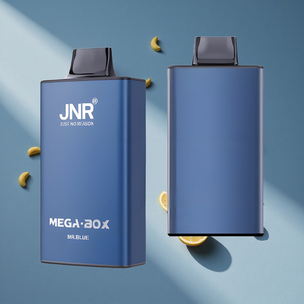 JNR Mega Box 25000 Puffs Mr Niebieski Podwójny Mesh i Typ-C