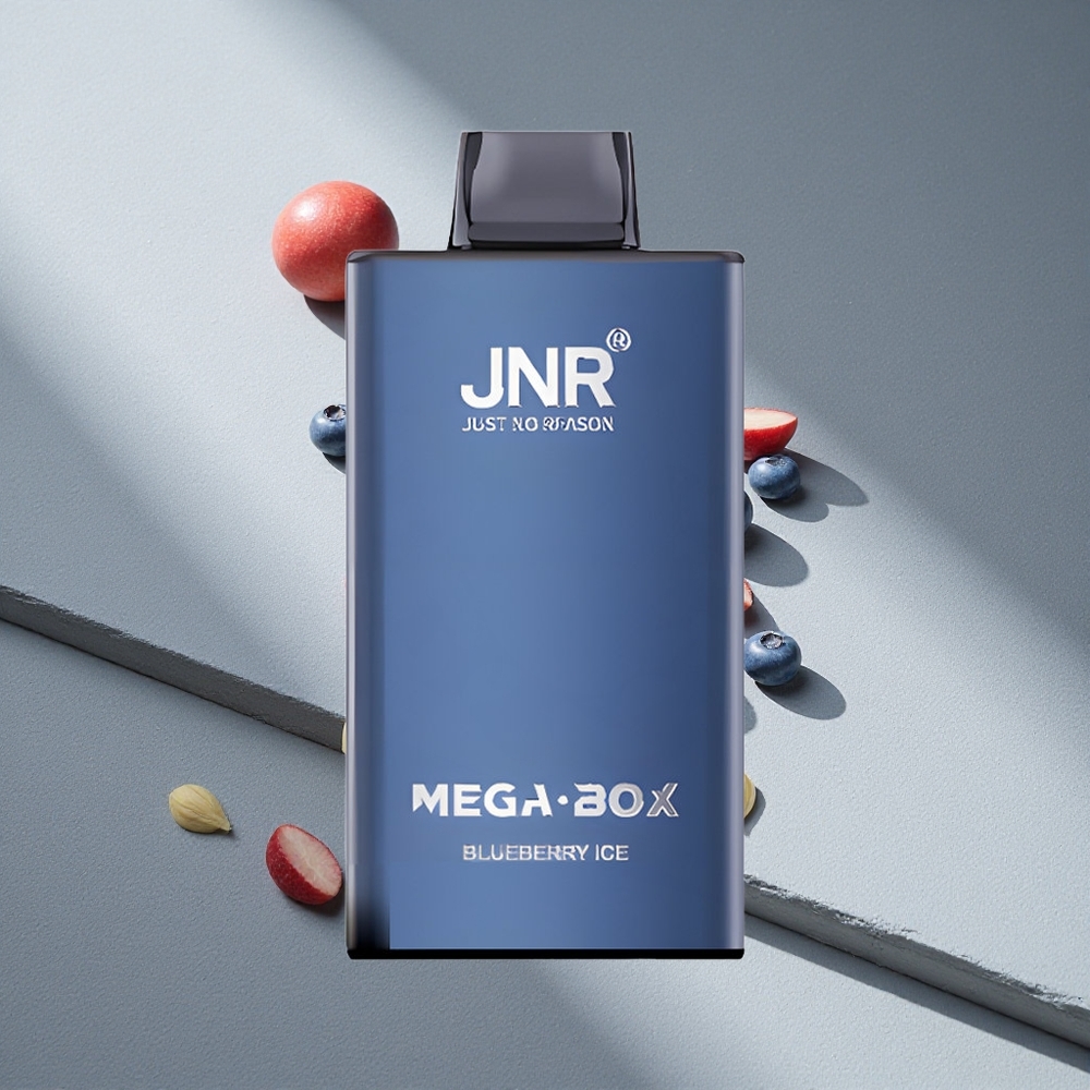 JNR Mega Box 25000 Puffs Mroźna Borówka 30ml 850mAh