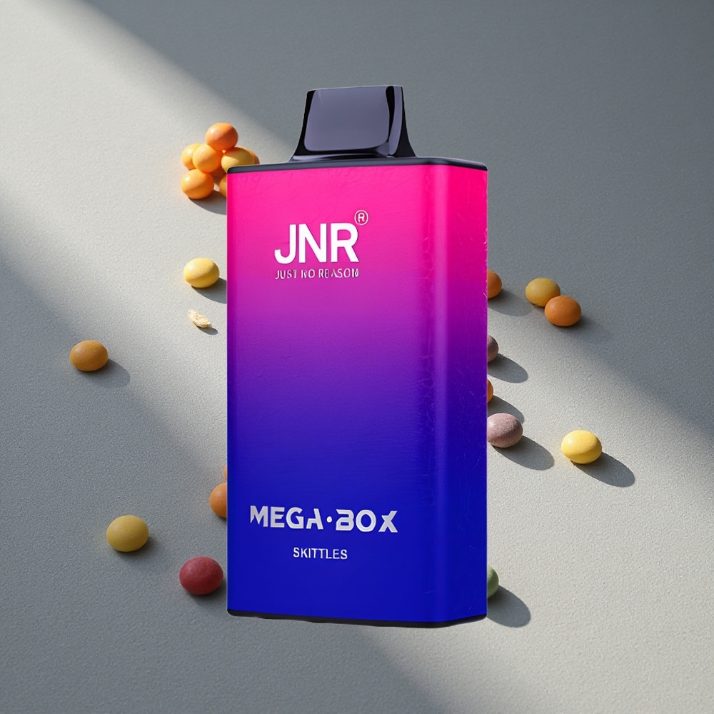 JNR Mega Box 25000 Puffs Skittles 30ml Dual Mesh