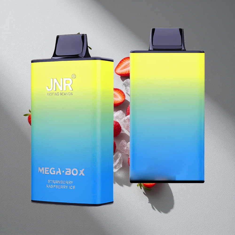 JNR Mega Box 25000 Puffs Truskawka Malina Lód Typ-C Szybkie Ładowanie