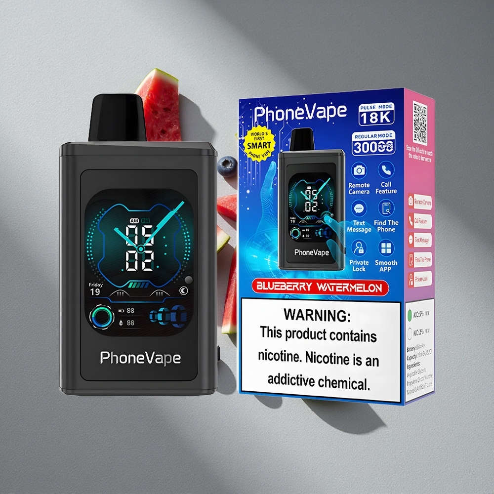 JNR PhoneVape 30000 Puffs Borówka Arbuz Typ-C Turbo