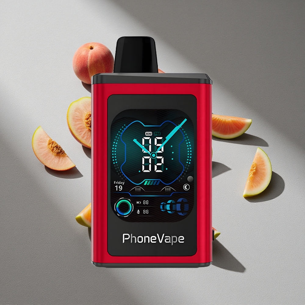 JNR PhoneVape 30000 Puffs Brzoskwiniowy Mango Arbuzowy Typ-C Ekran