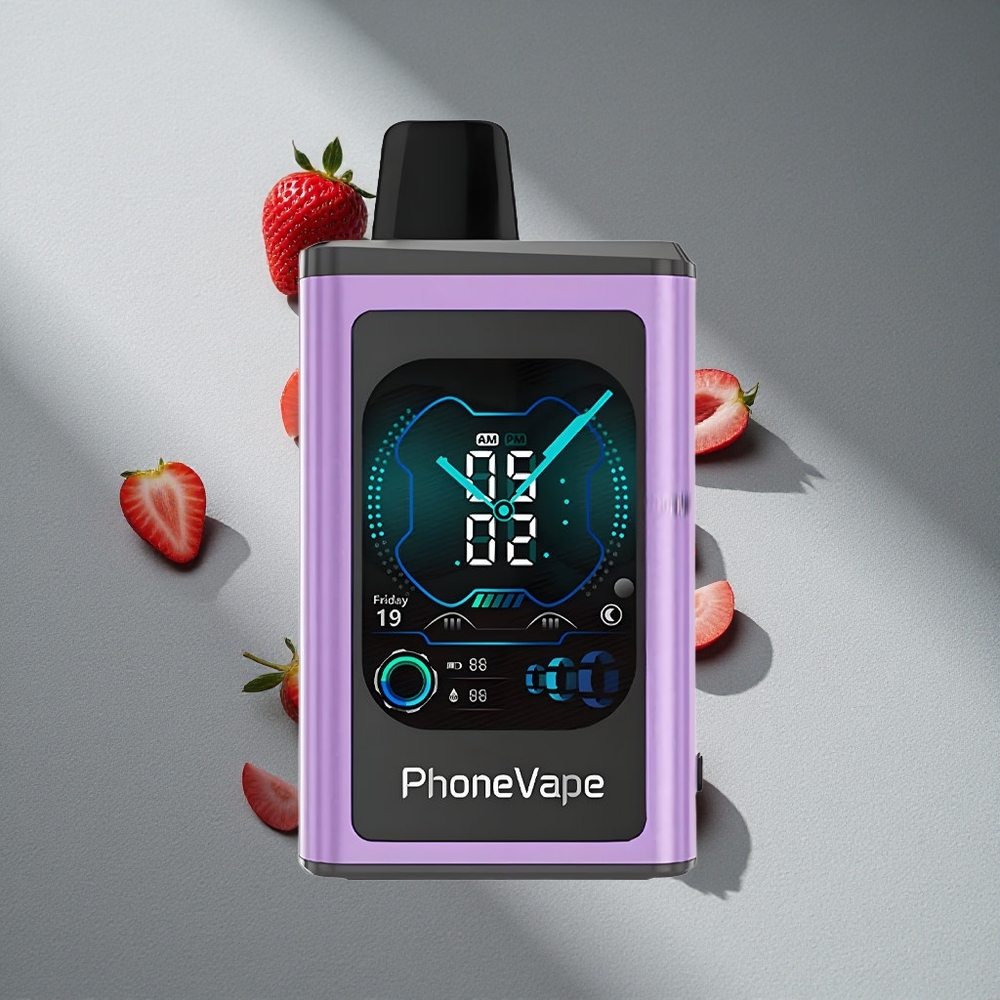 JNR PhoneVape 30000 Puffs Truskawkowy Lód Typ-C Turbo
