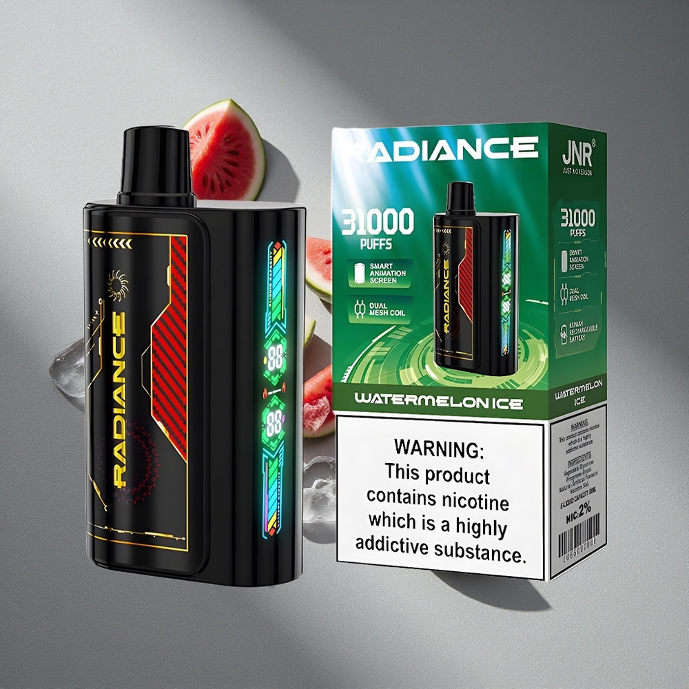 JNR Radiance 31000 Puffs Arbuz Lód Typ-C Dual Mesh