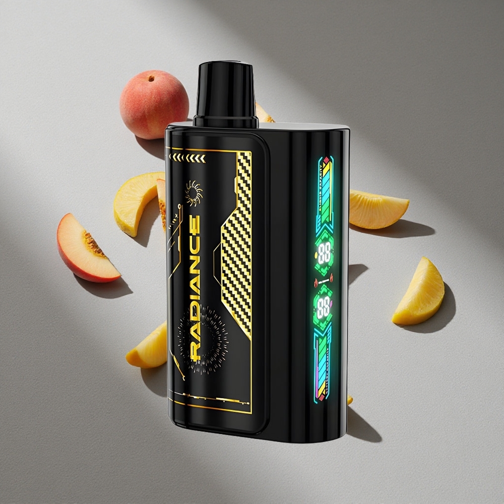 JNR Radiance 31000 Puffs Brzoskwinia Mango Ananas Dual Mesh Coil