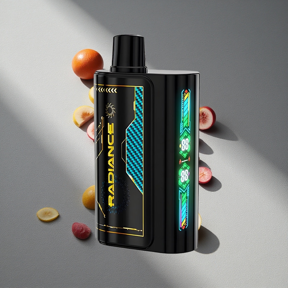 JNR Radiance 31000 Puffs Dual Mesh Wiśnia Cola Musująca Smart Animation Screen