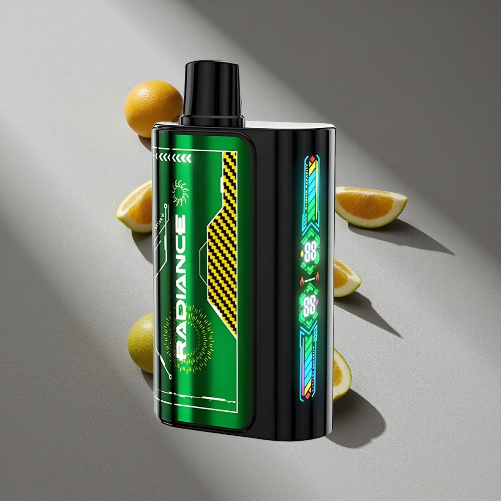 JNR Radiance 31000 Puffs Owoc Passiflory Kiwi Dual Mesh Coil