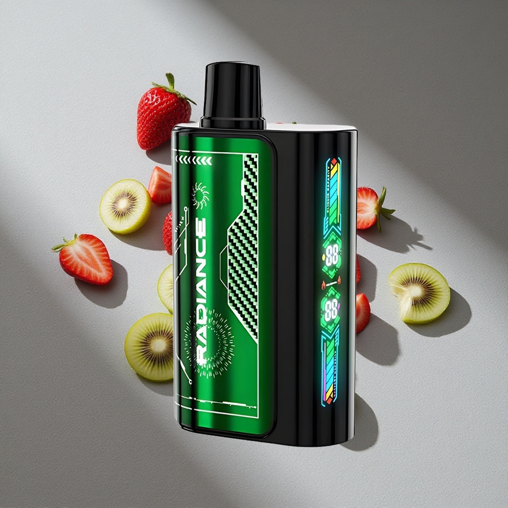JNR Radiance 31000 Puffs Truskawka Kiwi Dual Mesh Coil