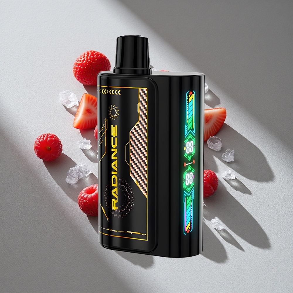JNR Radiance 31000 Puffs Truskawka Malina Wiśnia Lód Dual Mesh Coil 950 mAh