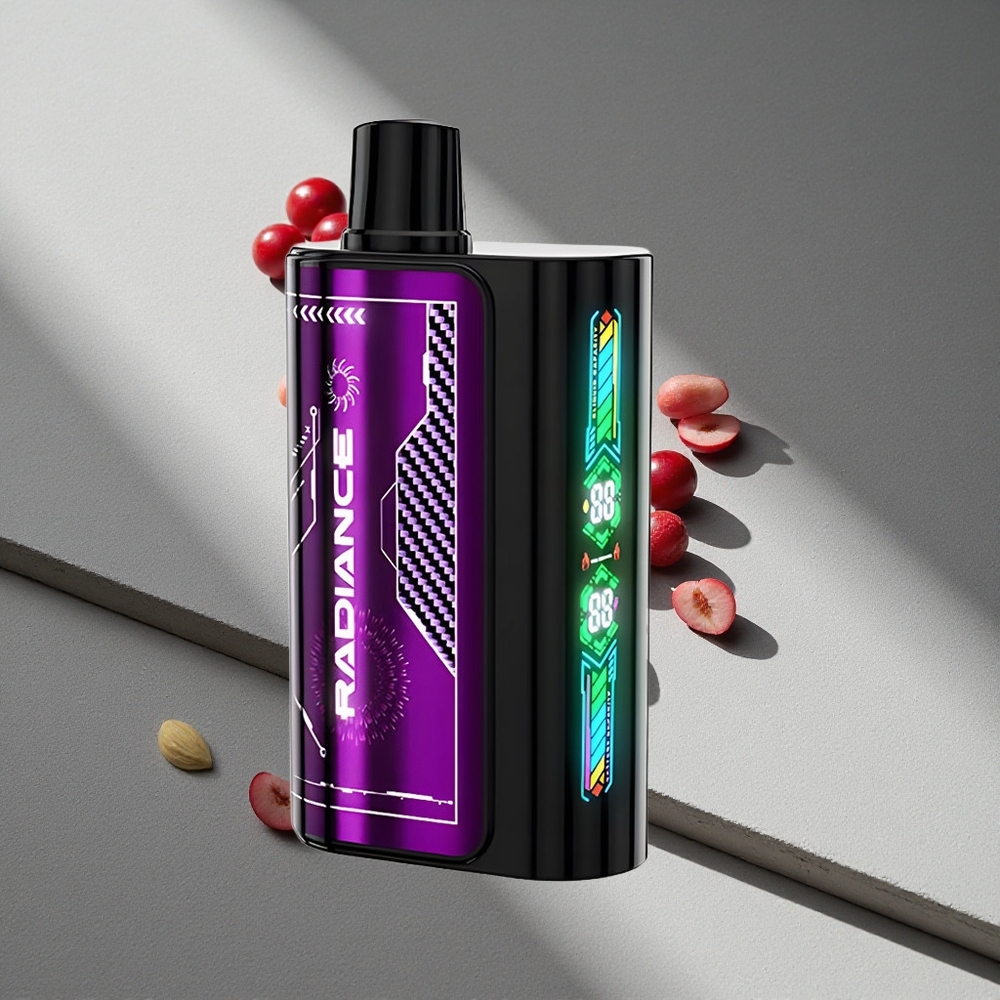 JNR Radiance 31000 Puffs Wiśnia Jagoda Podwójna Siatka Cewka