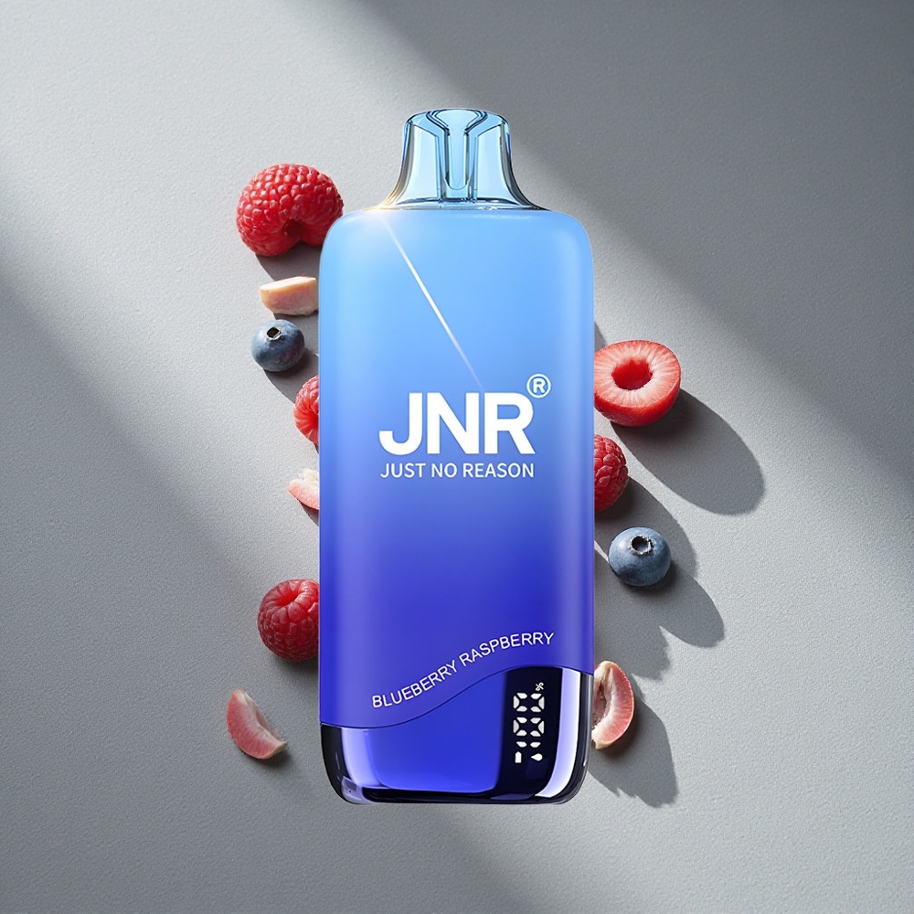 JNR Rainbow 10500 Puffs Malina Borówka 18ml 0.8ohm