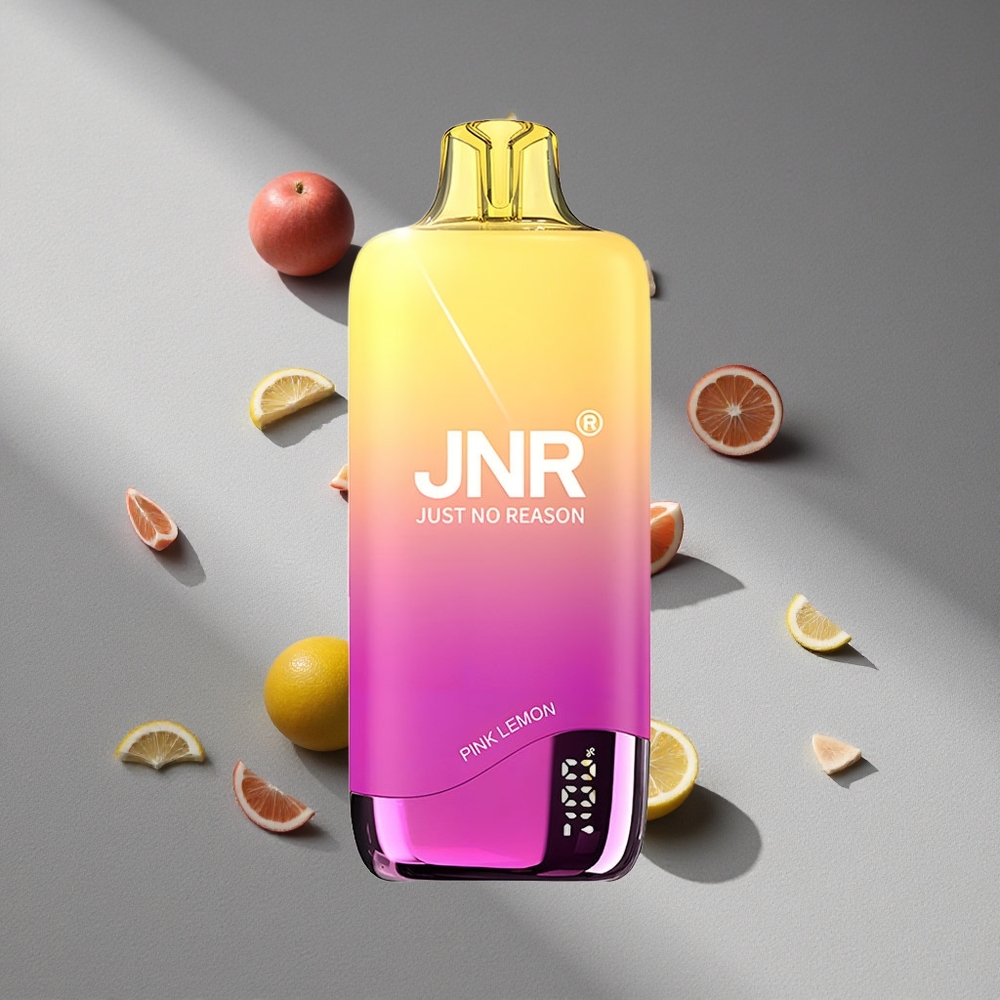 JNR Rainbow 10500 Puffs Różowa Cytryna z 18ml Pojemnością i 600mAh Baterią