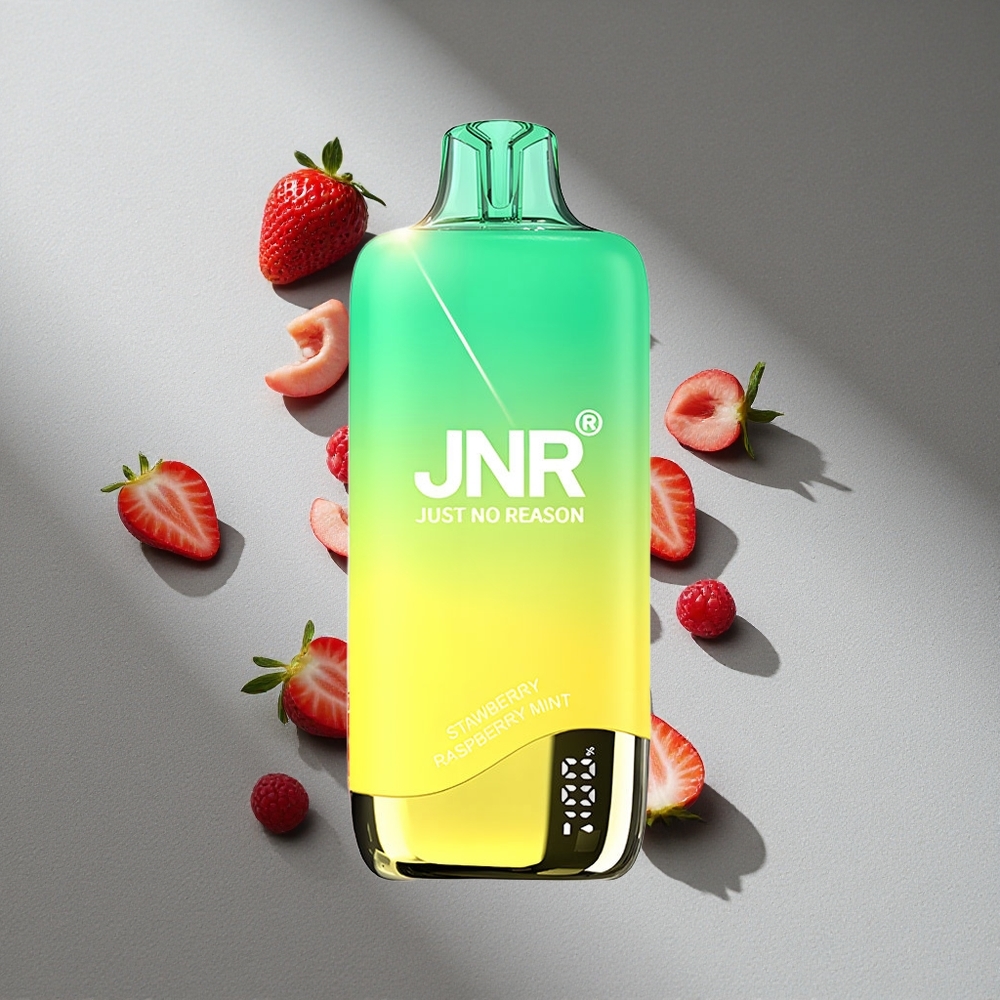 JNR Rainbow 10500 Puffs Truskawka Malina Mięta 18ml 0.8ohm